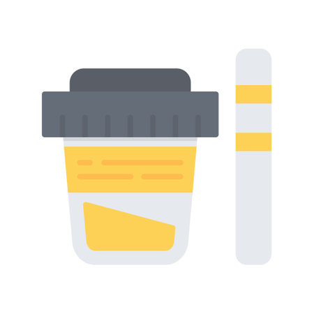 Urine Test Iconのイラスト素材