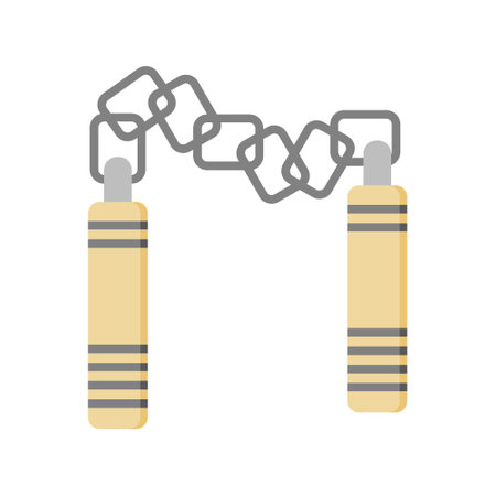 Nunchaku Creative Icon Designのイラスト素材