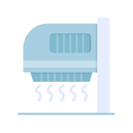 Hand Dryer Creative Icons Designのイラスト素材
