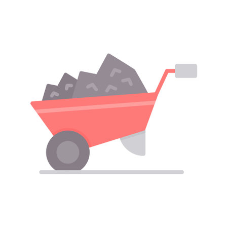 Wheelbarrow Creative Icons Designのイラスト素材