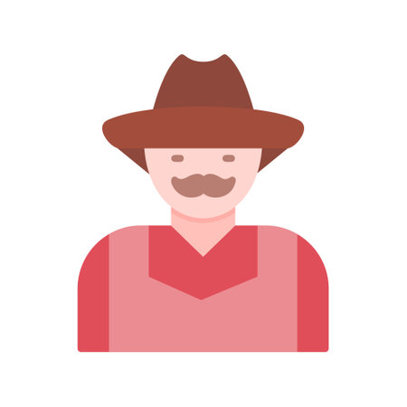 Farmer Creative Icons Designのイラスト素材