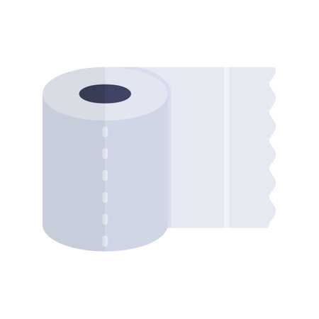 Tissue Roll Creative Icons Designのイラスト素材