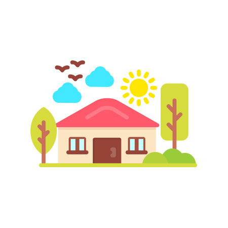 House Creative Icons Designのイラスト素材