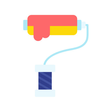 Paint Roller Creative Icons Designのイラスト素材
