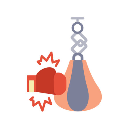 Boxing Creative Icon Designのイラスト素材