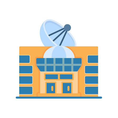 Space Center Creative Icons Designのイラスト素材