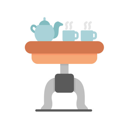Coffee Table Creative Icons Designのイラスト素材