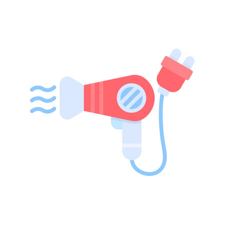 Hairdryer Creative Icons Designのイラスト素材