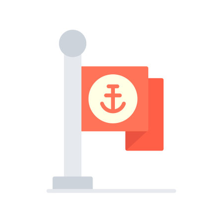 Flag Creative Icons Designのイラスト素材