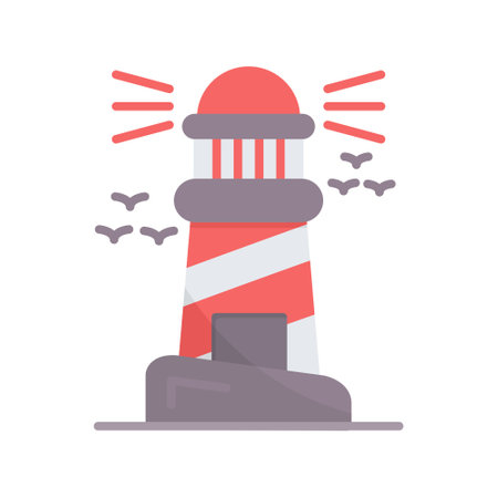 Lighthouse Creative Icons Designのイラスト素材