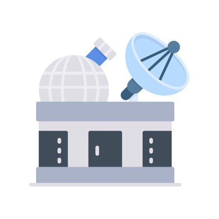 Observatory Creative Icons Designのイラスト素材