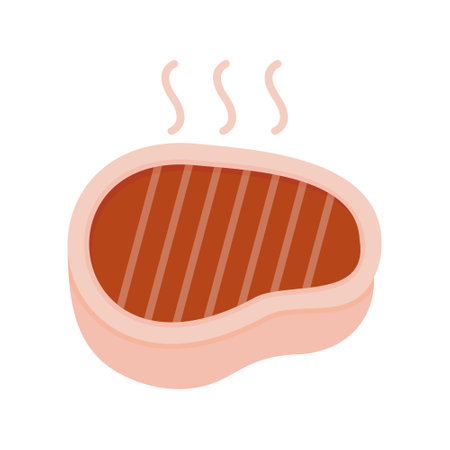 Steak Creative Icons Designのイラスト素材