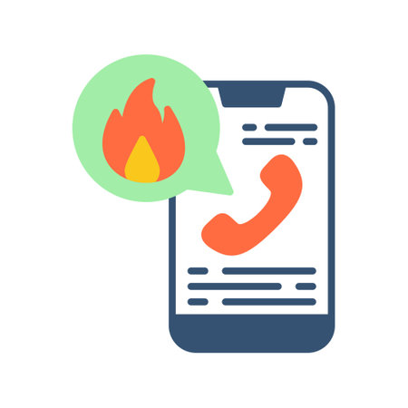 Emergency Call Creative Icons Designのイラスト素材