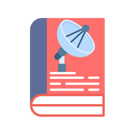 Astronomy Book Creative Icons Designのイラスト素材