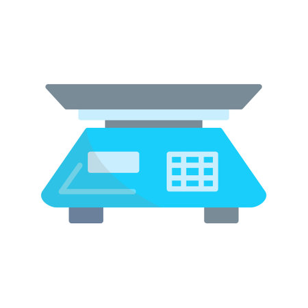 Food Scale Creative Icons Designのイラスト素材