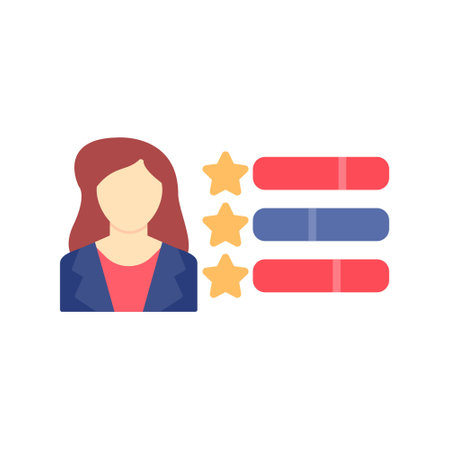 Rating Stars Creative Icons Designのイラスト素材