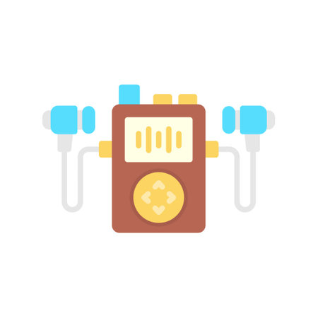 Mp3 Player Creative Icons Designのイラスト素材