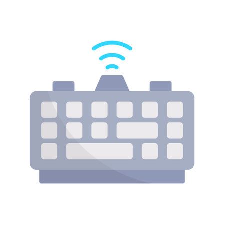Keyboard Creative Icons Designのイラスト素材
