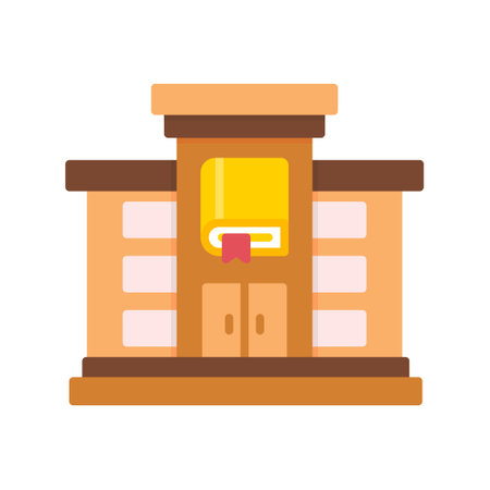 Library Creative Icons Designのイラスト素材
