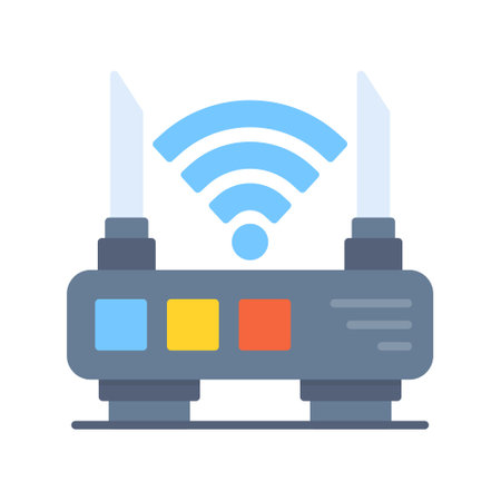 Router Creative Icons Designのイラスト素材