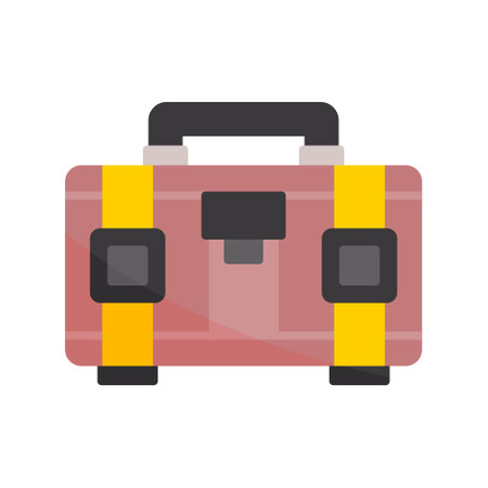 Luggage Creative Icons Designのイラスト素材