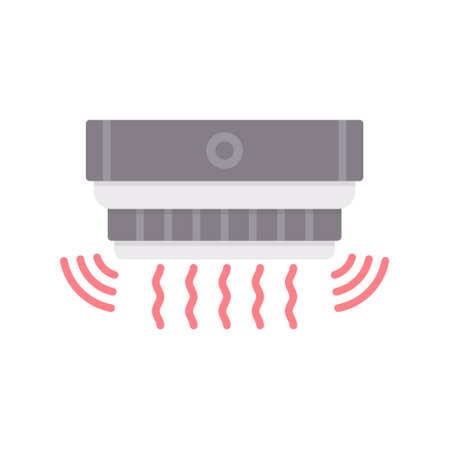 Smoke Detector Creative Icons Designのイラスト素材