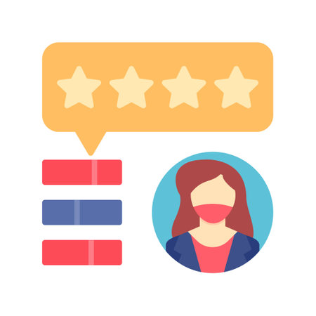 Review Creative Icons Designのイラスト素材