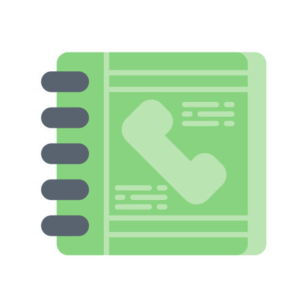 Phonebook Creative Icons Designのイラスト素材