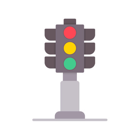 Traffic Lights Creative Icons Designのイラスト素材