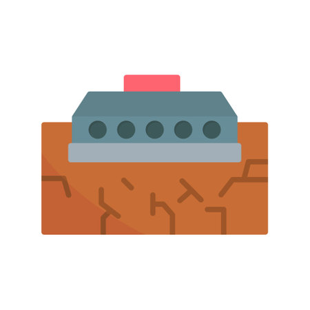 Land Mine Creative Icons Designのイラスト素材