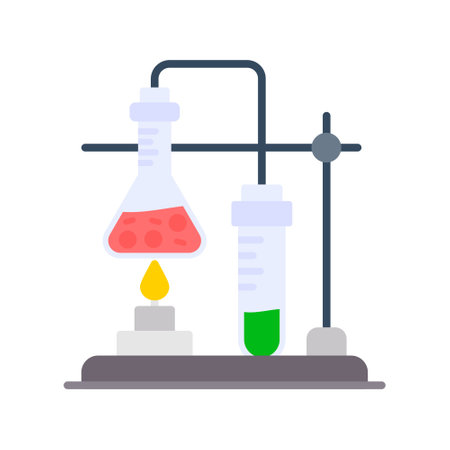 Test Tubes Creative Icons Designのイラスト素材