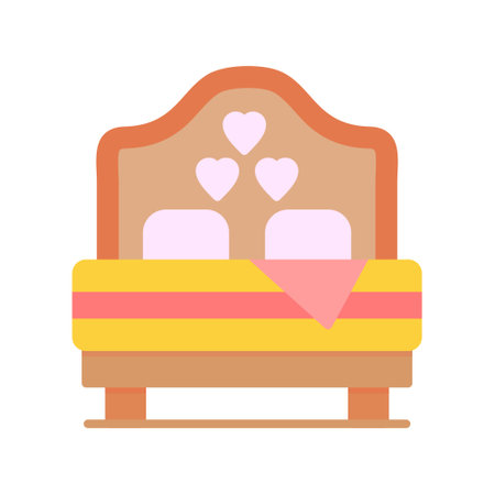 Bed Creative Icons Designのイラスト素材