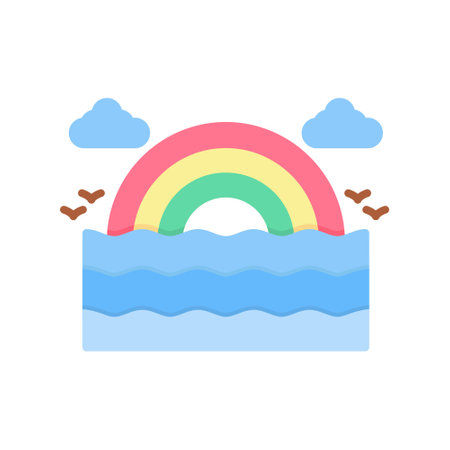 Rainbow Creative Icons Designのイラスト素材