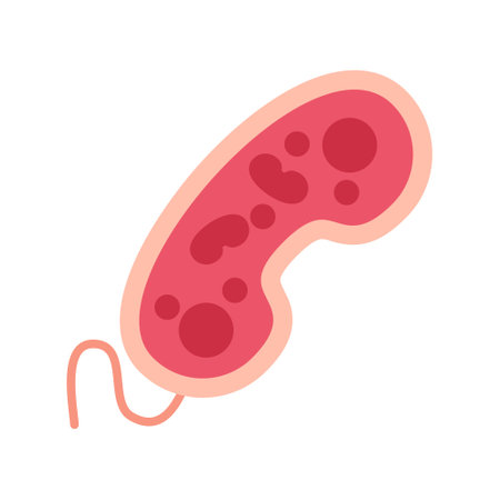 Bacteria Creative Icons Designのイラスト素材