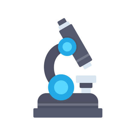 Microscope Creative Icons Designのイラスト素材