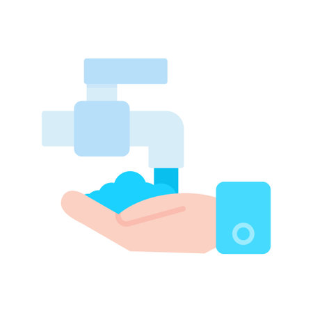 Handwash Creative Icons Designのイラスト素材