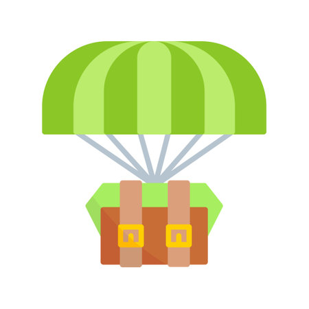 Airdrop Creative Icons Designのイラスト素材