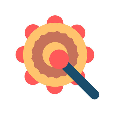 Drum Creative Icons Designのイラスト素材