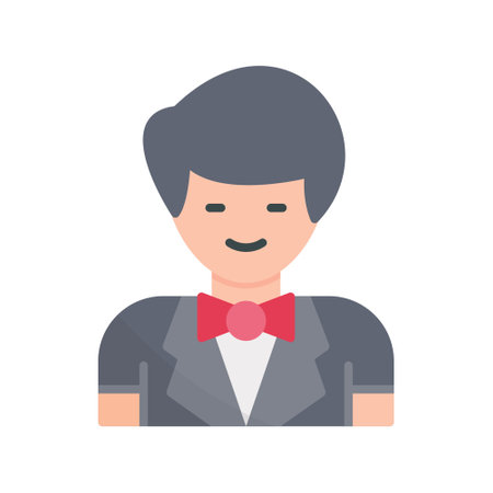 Groom Creative Icons Designのイラスト素材