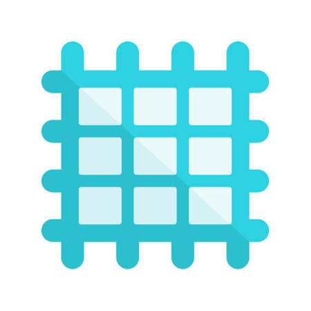 Grid Creative Icons Designのイラスト素材