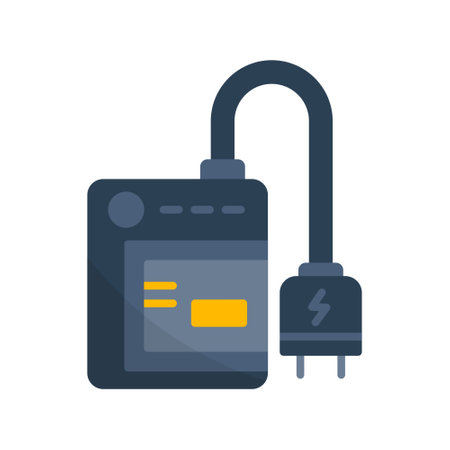 Camera Charger Creative Icons Designのイラスト素材