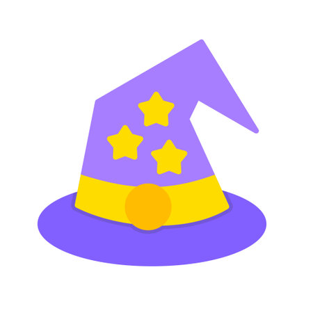 Wizard Hat Creative Icons Designのイラスト素材