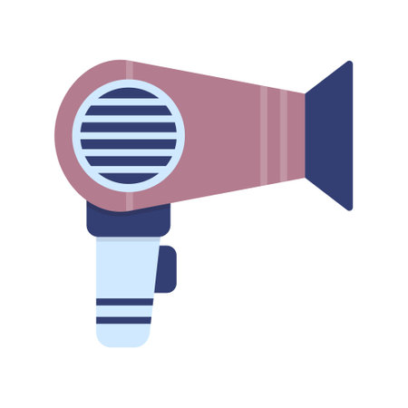 Hair Dryer Creative Icons Designのイラスト素材