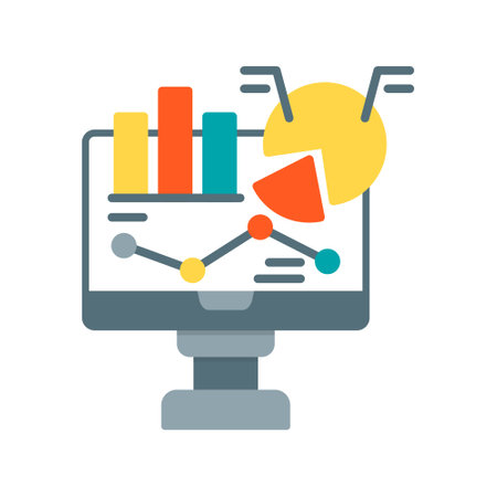 Data Analytics Creative Icons Designのイラスト素材