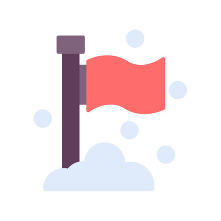 Flag Creative Icons Designのイラスト素材