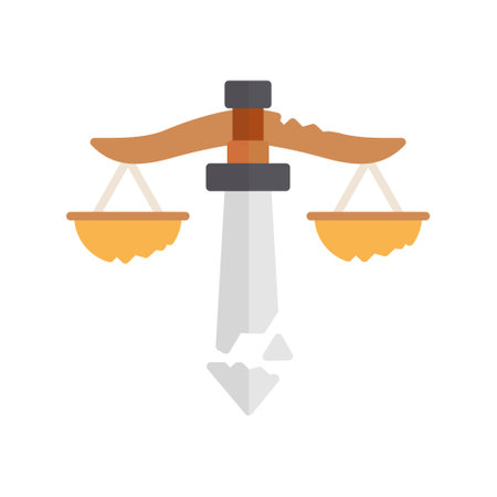 Injustice Creative Icons Designのイラスト素材