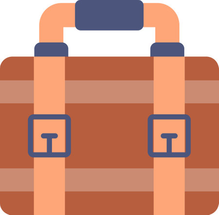 Suitcase Creative Icons Designのイラスト素材