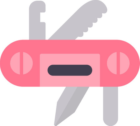Swiss Army Knife Creative Icons Designのイラスト素材