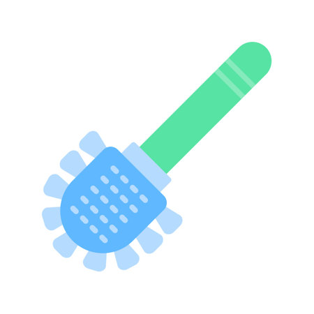Toilet Brush Creative Icons Designのイラスト素材
