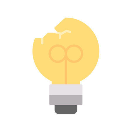 Light Bulb Creative Icons Designのイラスト素材